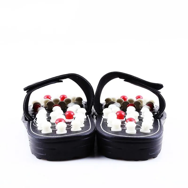 Acupoint Massage Slippers Feet Acupressure Therapy Medical Rotating Foot