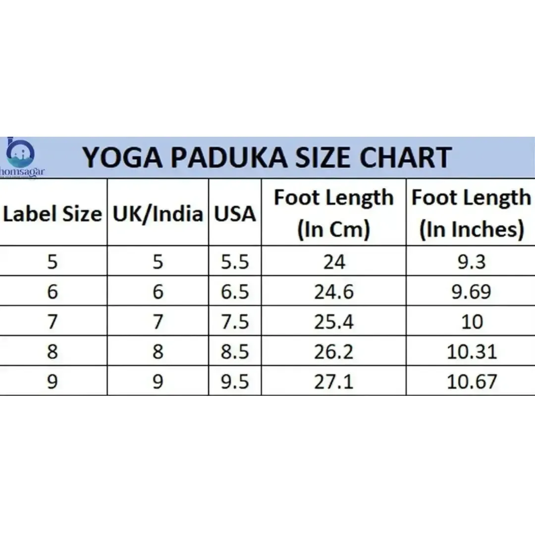 Acupressure and Magnetic Therapy Paduka Slippers for Full Body Blood Circulation Yoga Paduka Acupressure Slippers For Men and Women