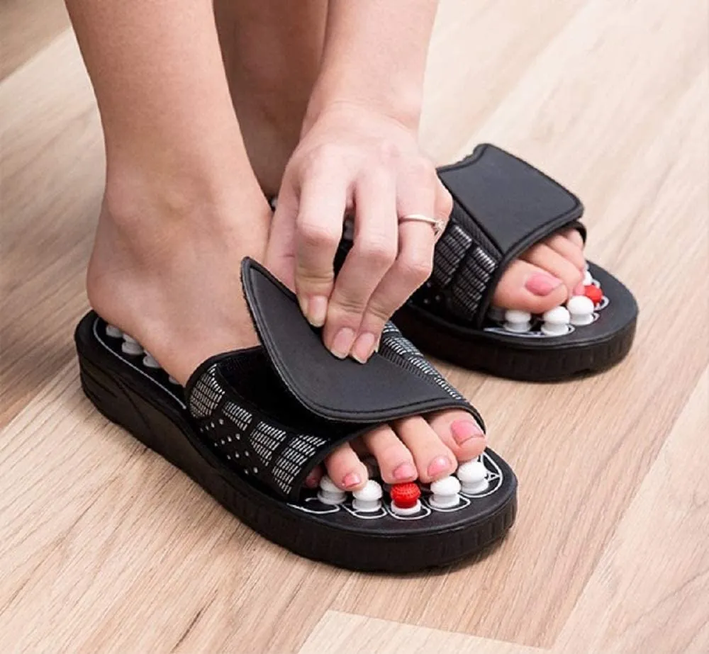 Acupressure Massage Slippers – Reflexology Footwear for Pain Relief