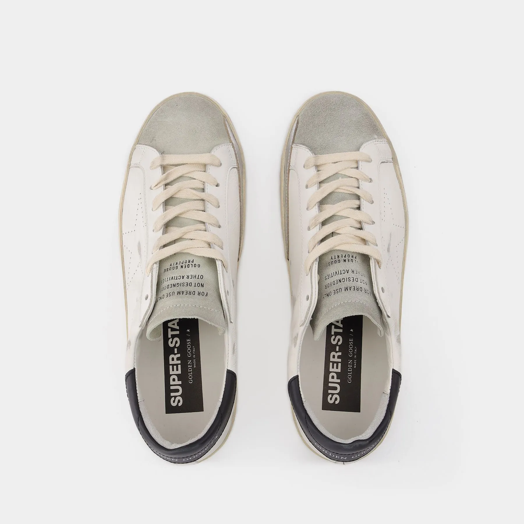 Baskets Super Star en Cuir Blanc