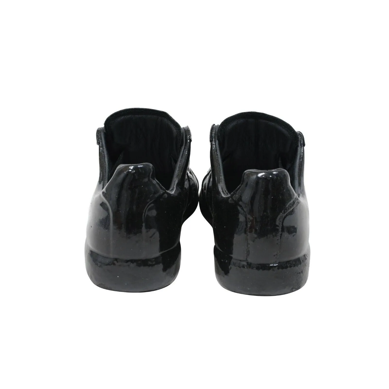 Black Rubber Coated Replica Sneakers