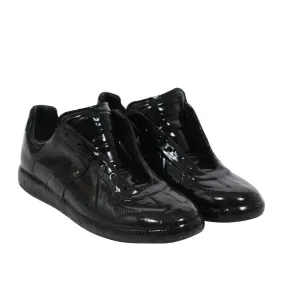 Black Rubber Coated Replica Sneakers