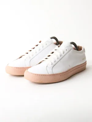 Common Projects Achilles Low U.S. Mens 8 White Leather