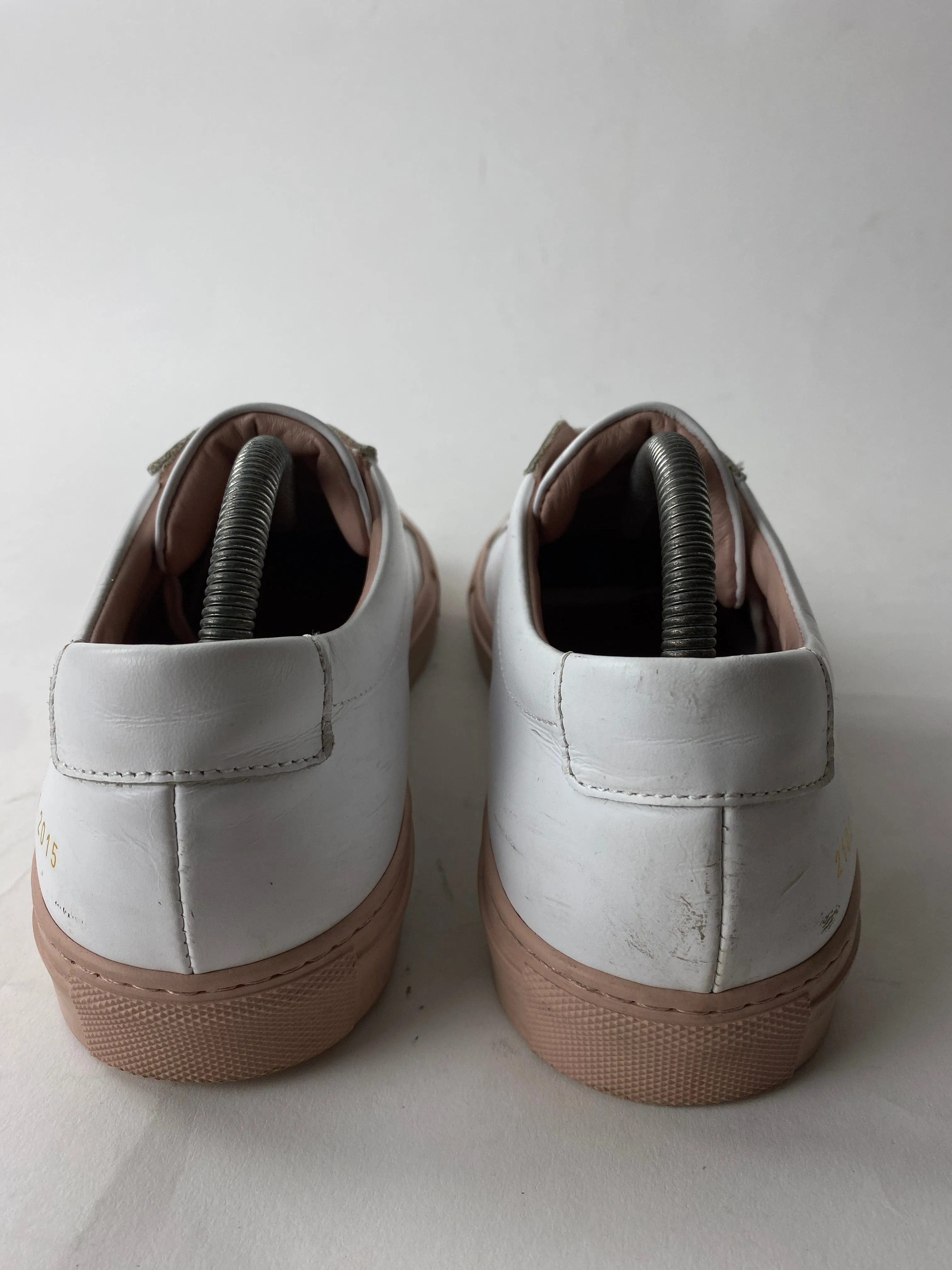 Common Projects Achilles Low U.S. Mens 8 White Leather
