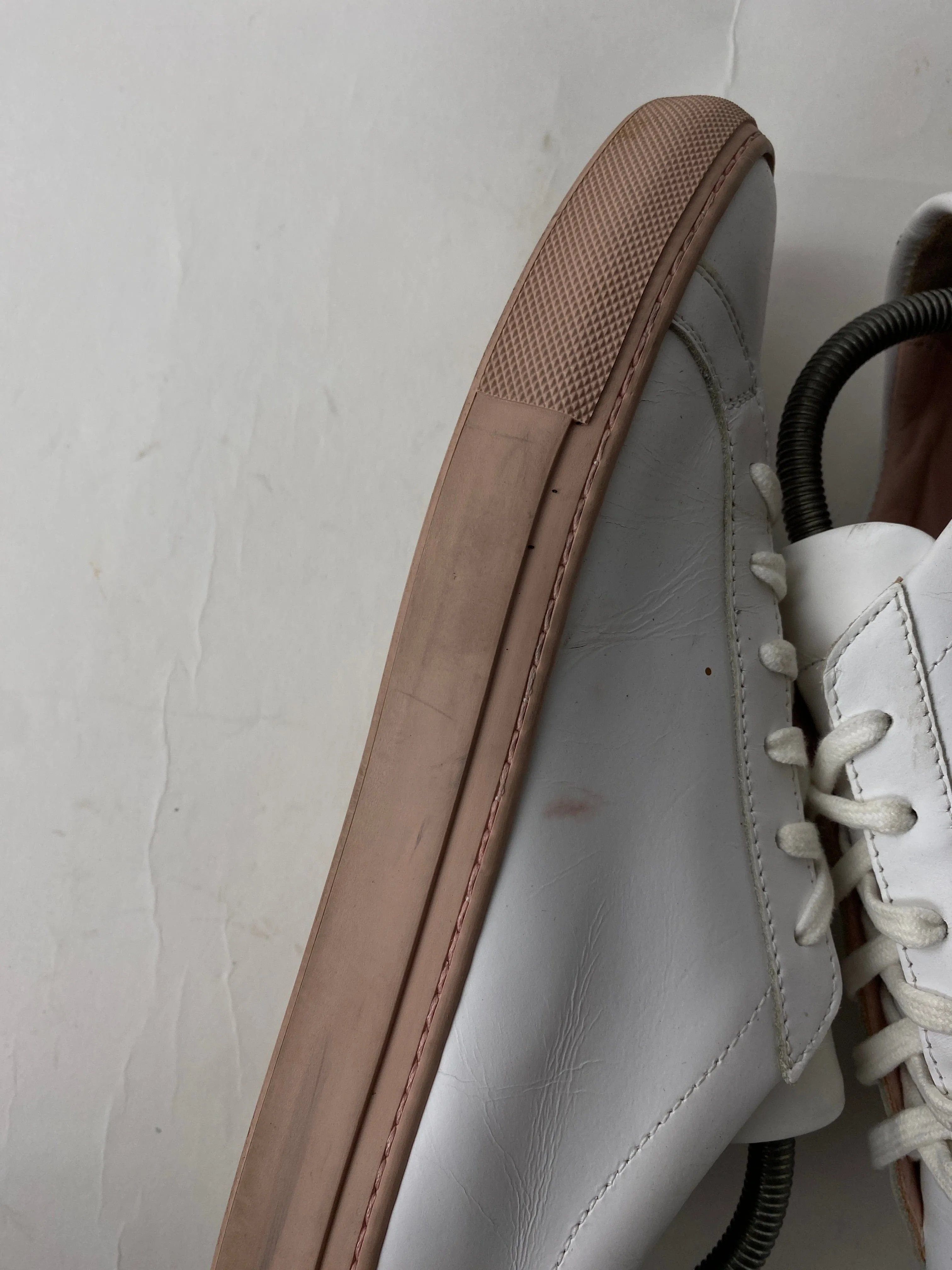 Common Projects Achilles Low U.S. Mens 8 White Leather