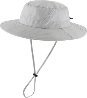 Connectyle Outdoor UPF50  Men's Sun Hat Foldable Wide Brim Bucket Hat for Fishing Hiking Gardening Breathable Safari Hat