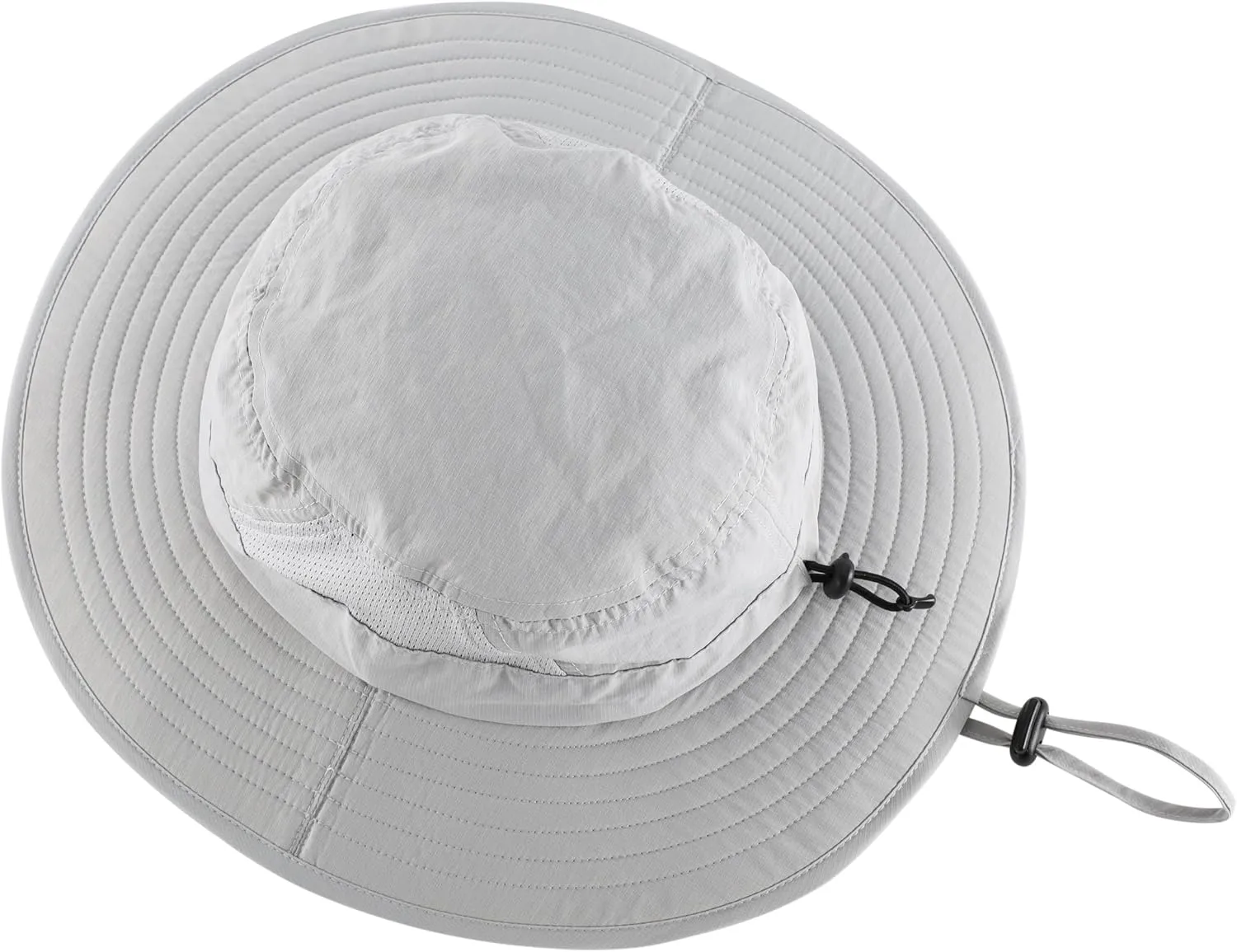 Connectyle Outdoor UPF50  Men's Sun Hat Foldable Wide Brim Bucket Hat for Fishing Hiking Gardening Breathable Safari Hat