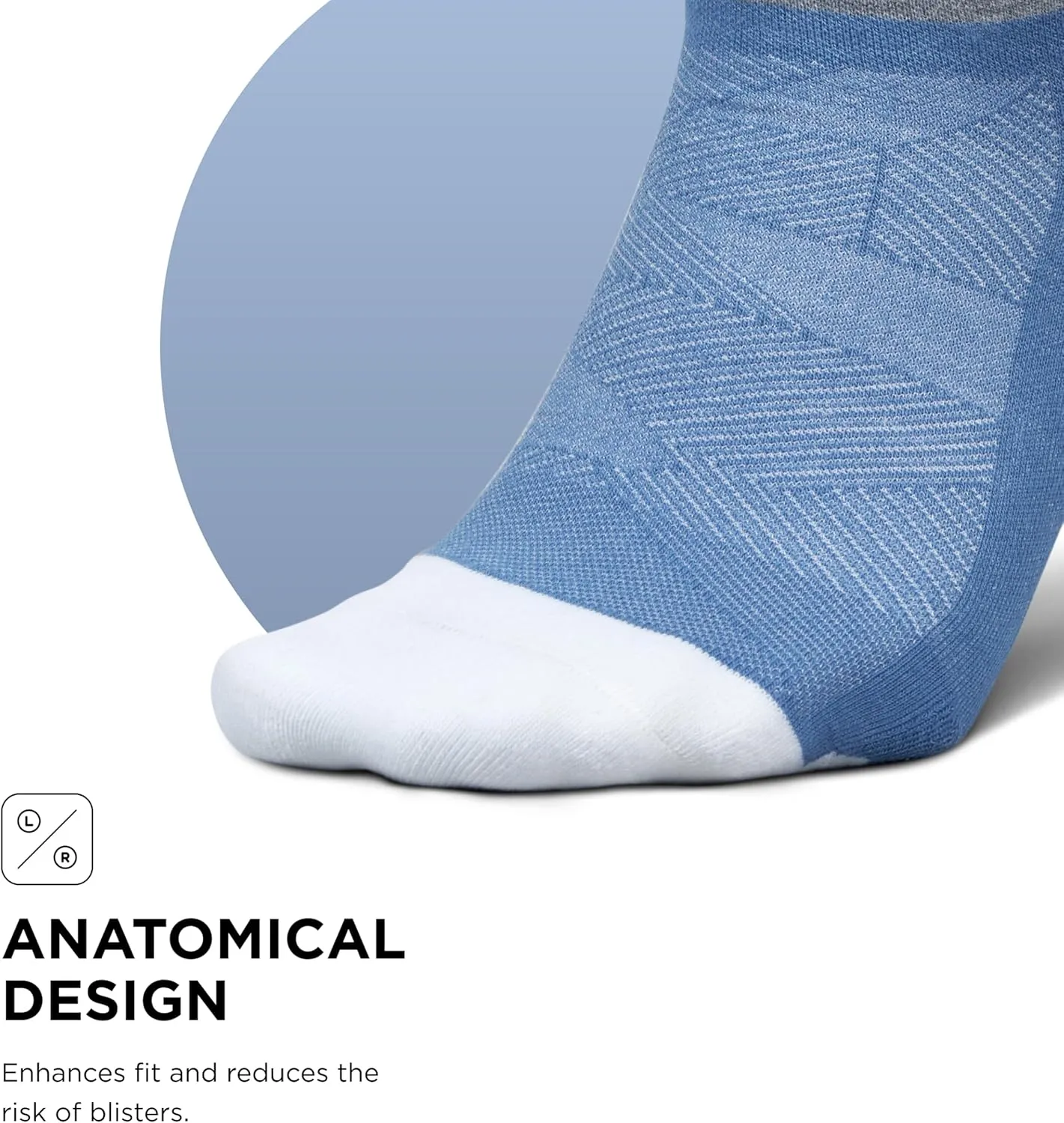 Feetures Elite Golf Max Cushion Tab Ankle Socks - Sport Sock with Targeted Compression - (1 Pair)