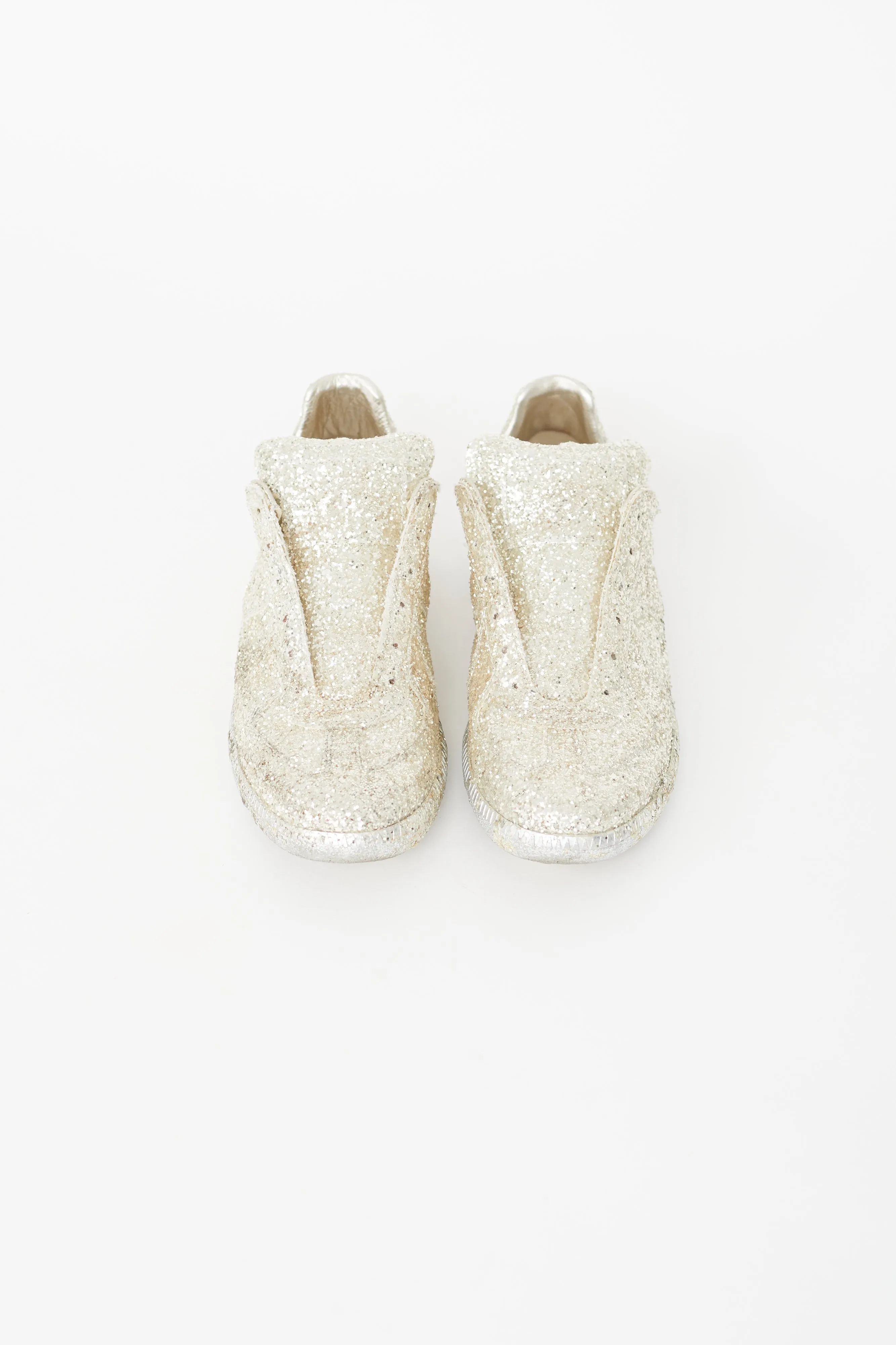 Gold Glitter Replica Sneaker