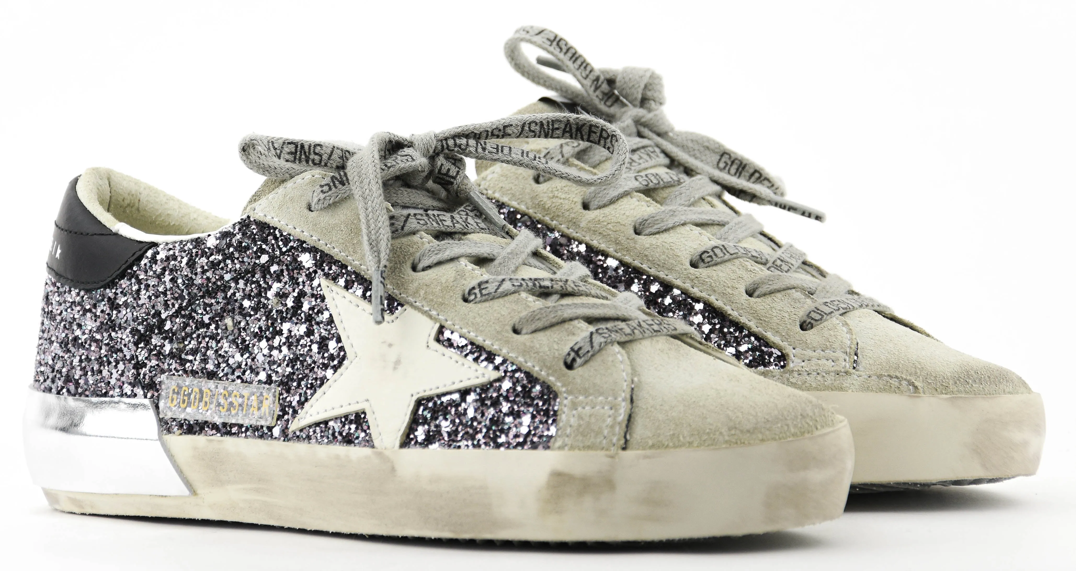 GOLDEN GOOSE SUPERSTAR ANTRACITE ICE WHITE