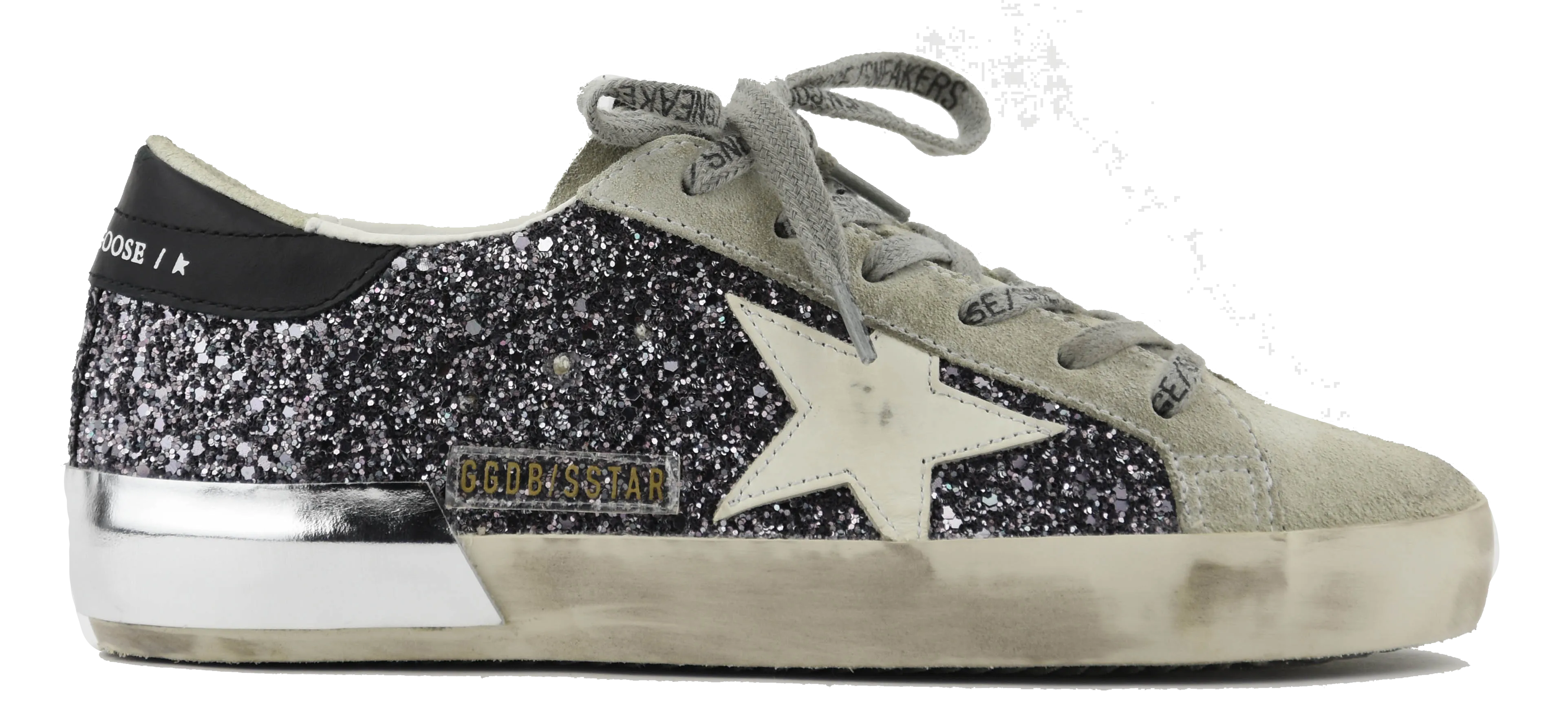 GOLDEN GOOSE SUPERSTAR ANTRACITE ICE WHITE