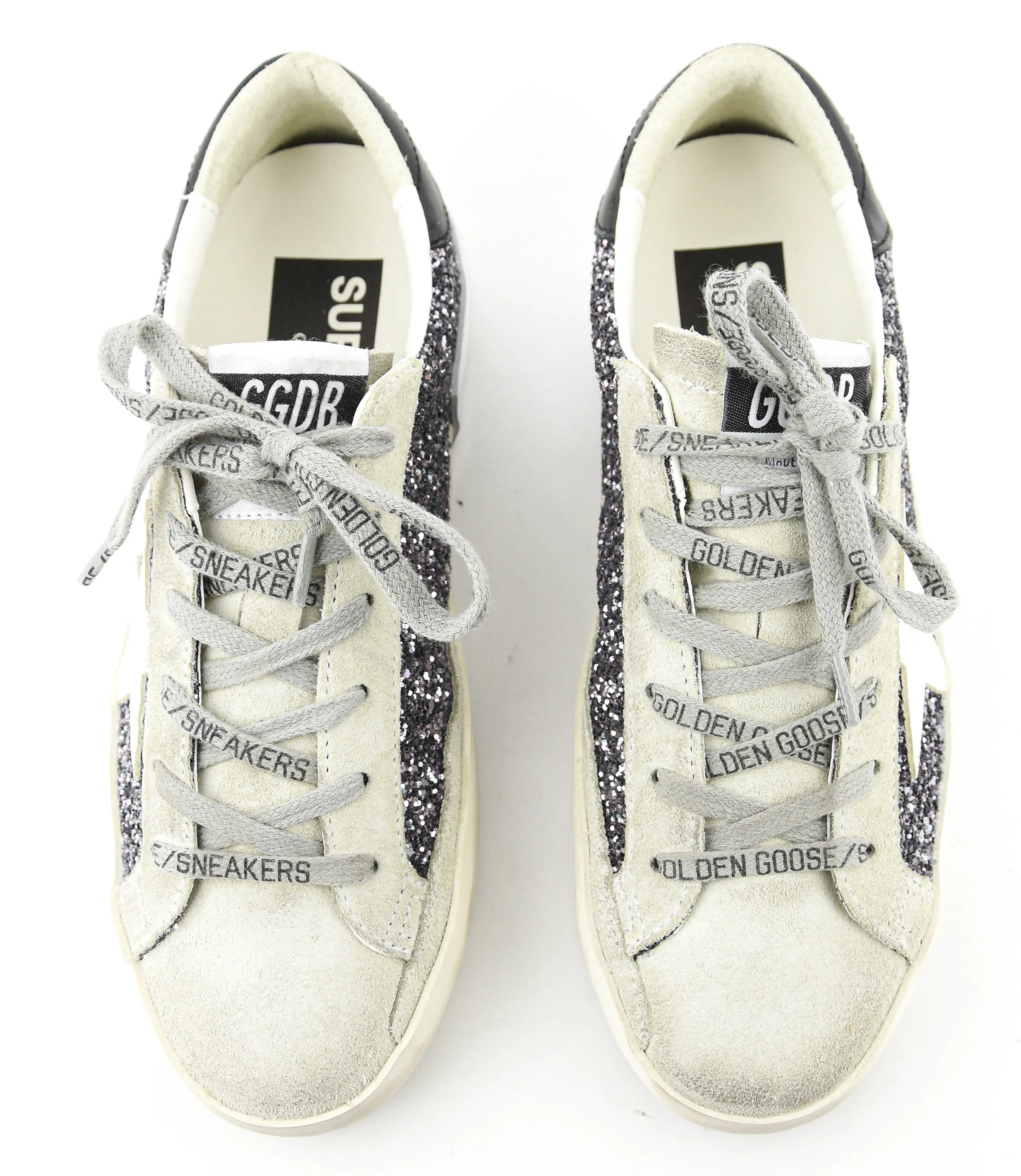 GOLDEN GOOSE SUPERSTAR ANTRACITE ICE WHITE