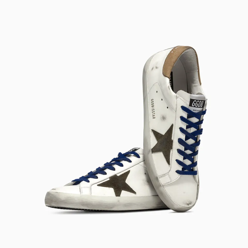 GOLDEN GOOSE SUPERSTAR LEATHER UPPER SUEDE Mens Apparel