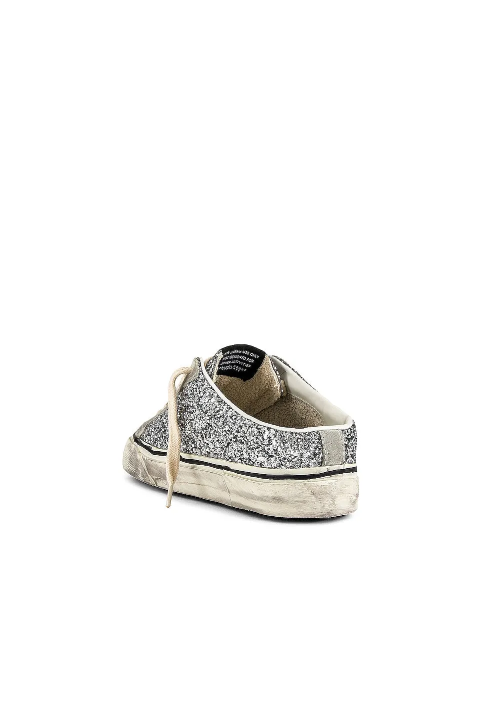 Golden Goose Superstar Sneakers, Silver, Ice, & Black