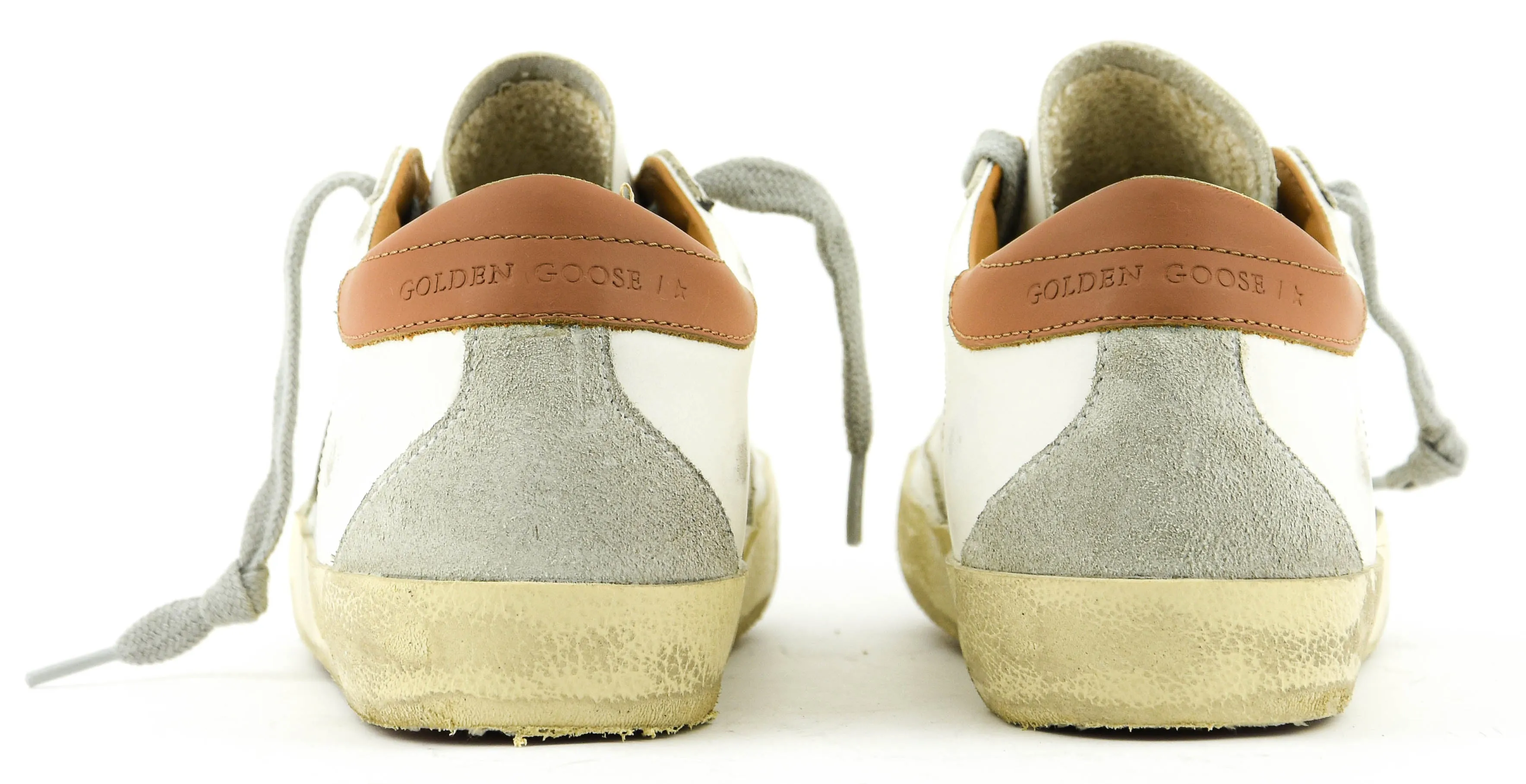 GOLDEN GOOSE SUPERSTAR WHITE LIGHT BROWN