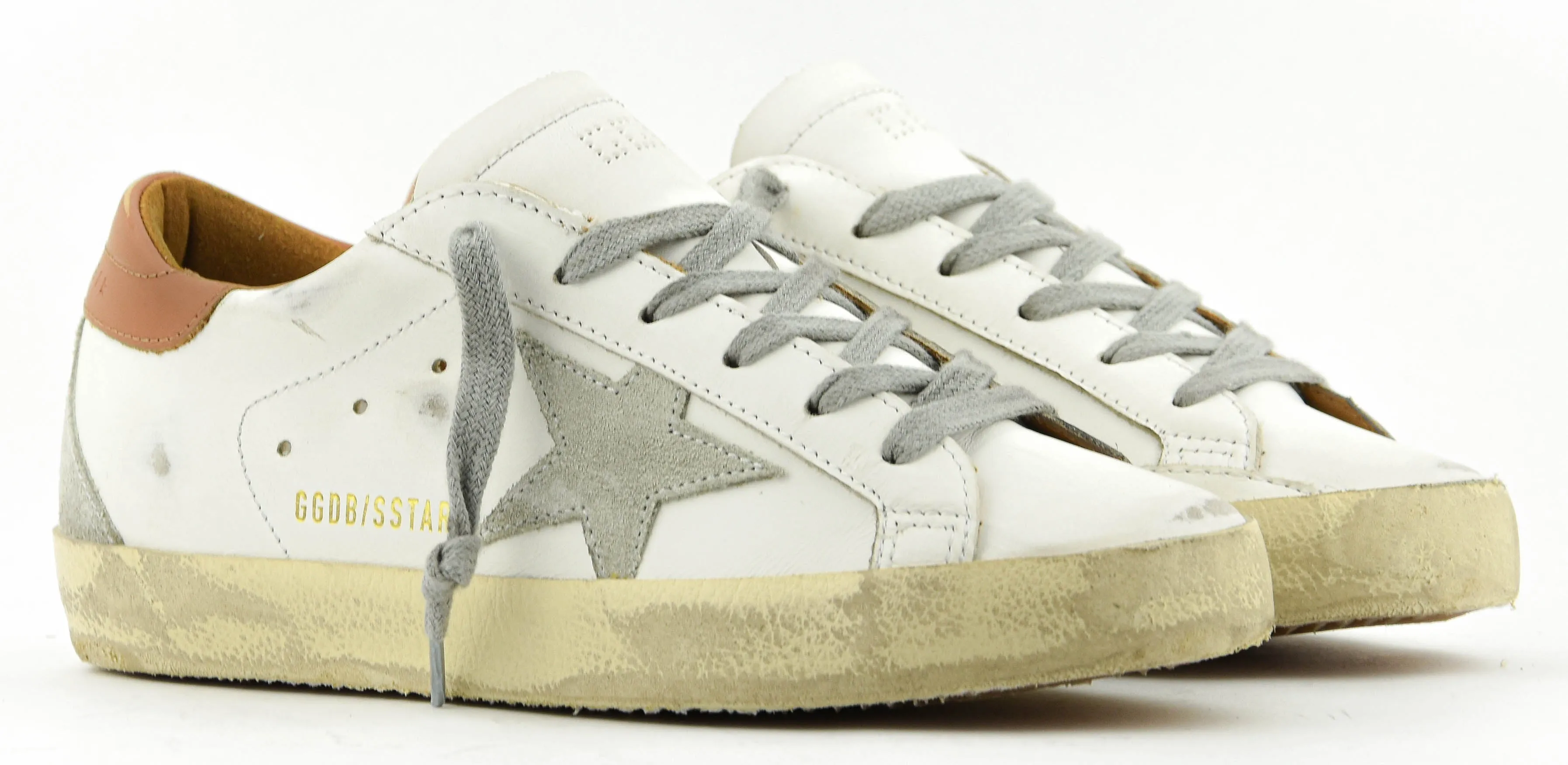 GOLDEN GOOSE SUPERSTAR WHITE LIGHT BROWN
