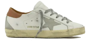 GOLDEN GOOSE SUPERSTAR WHITE LIGHT BROWN