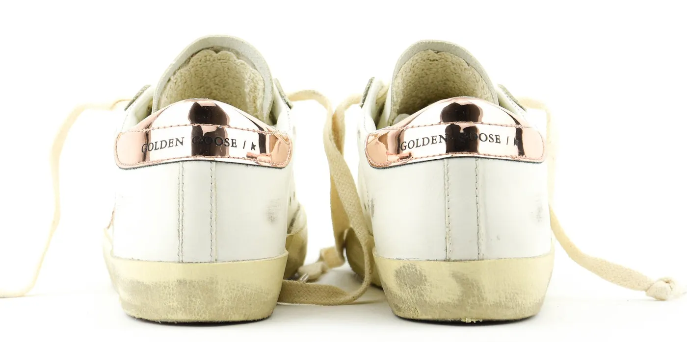 GOLDEN GOOSE SUPERSTAR WHITE PEACH