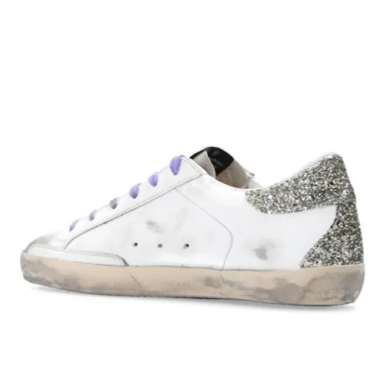 Golden Goose White ‘Superstar Classic’ Sneakers