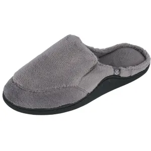 Isotoner Men's Microterry Open Back Clog Slippers