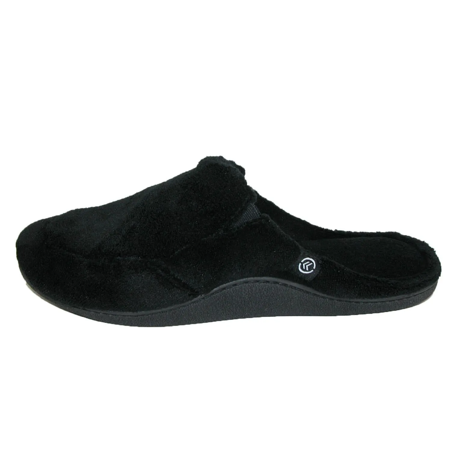 Isotoner Men's Microterry Open Back Clog Slippers
