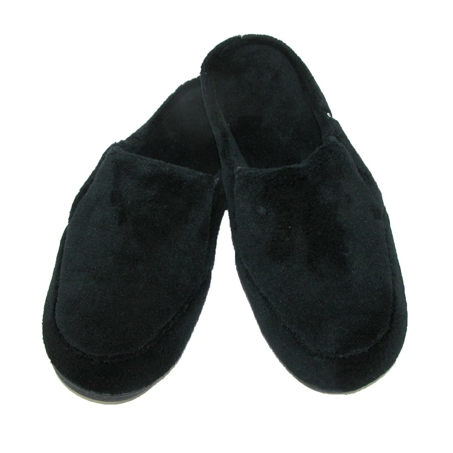 Isotoner Men's Microterry Open Back Clog Slippers