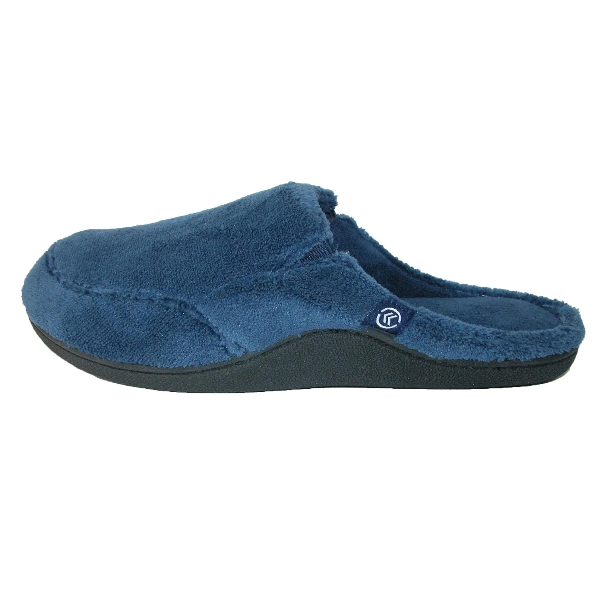 Isotoner Men's Microterry Open Back Clog Slippers