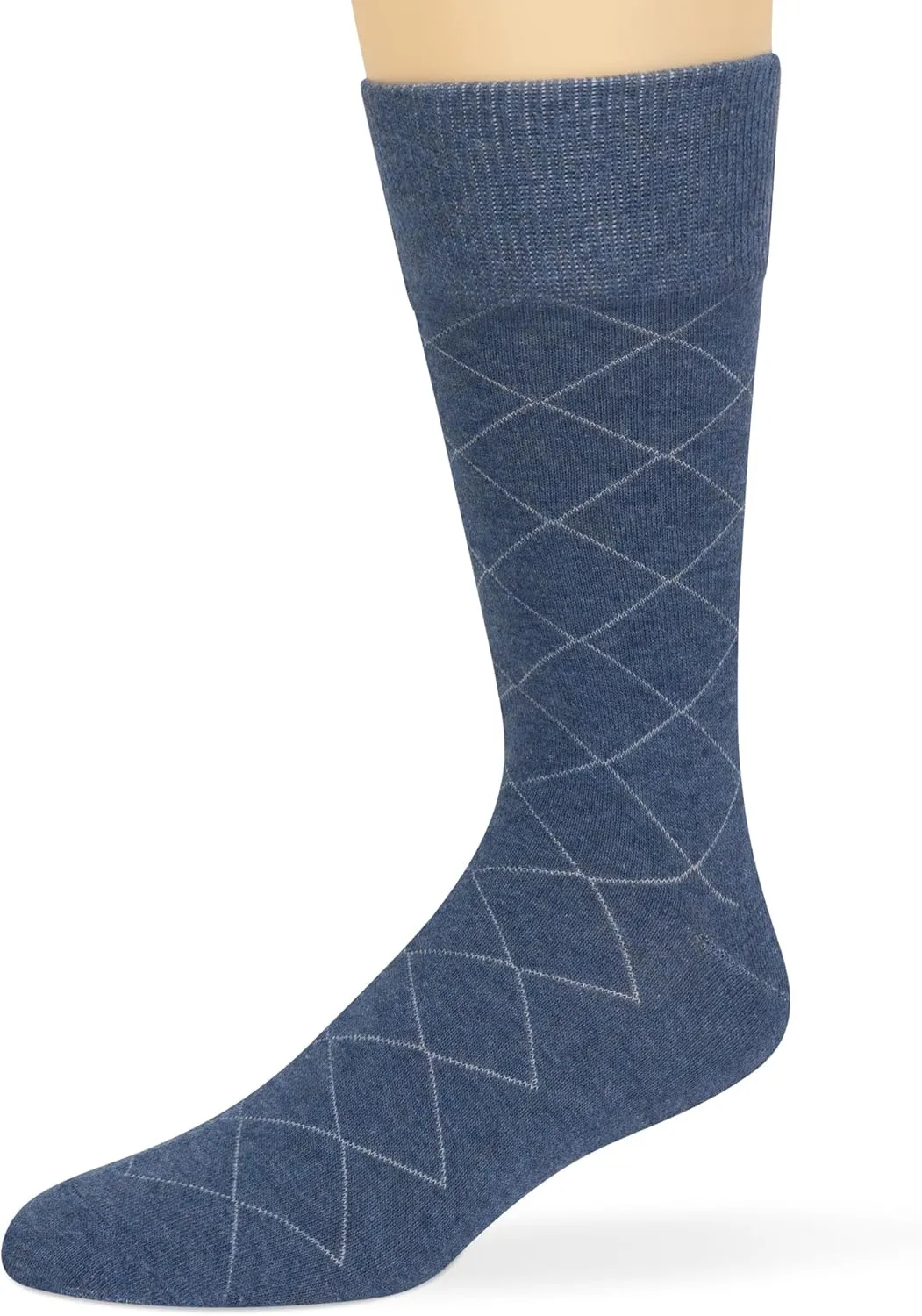 KM Legend Men's Dress Socks Classic Fine Lightweight for Formal and Casual Wear (5 Pair Pack)