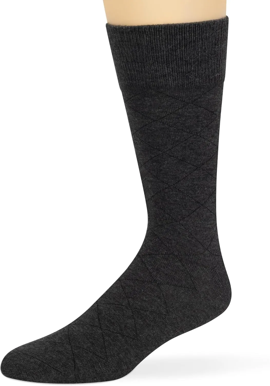 KM Legend Men's Dress Socks Classic Fine Lightweight for Formal and Casual Wear (5 Pair Pack)