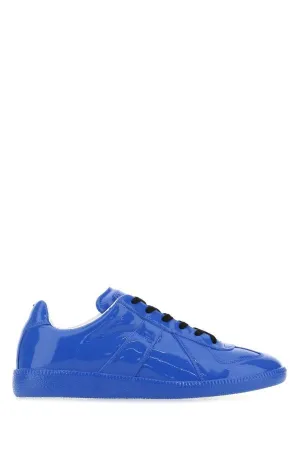 MAISON MARGIELA | Electric blue leather Replica sneakers