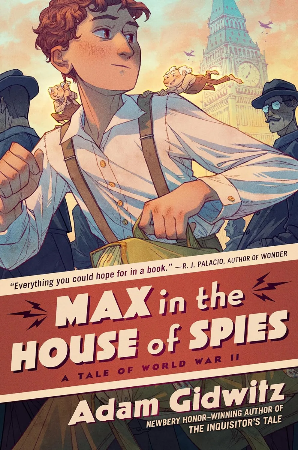 Max in the House of Spies: A Tale of World War II (Operation Kinderspion) Hardcover  February 27, 2024