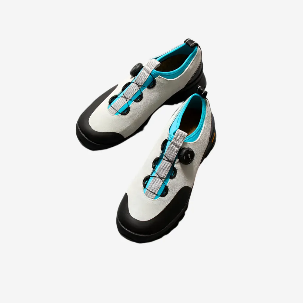 Oliver Trekking Suede Shoes - Light Grey/Black