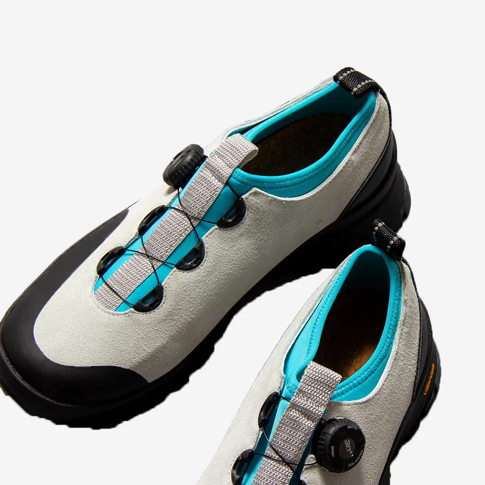 Oliver Trekking Suede Shoes - Light Grey/Black