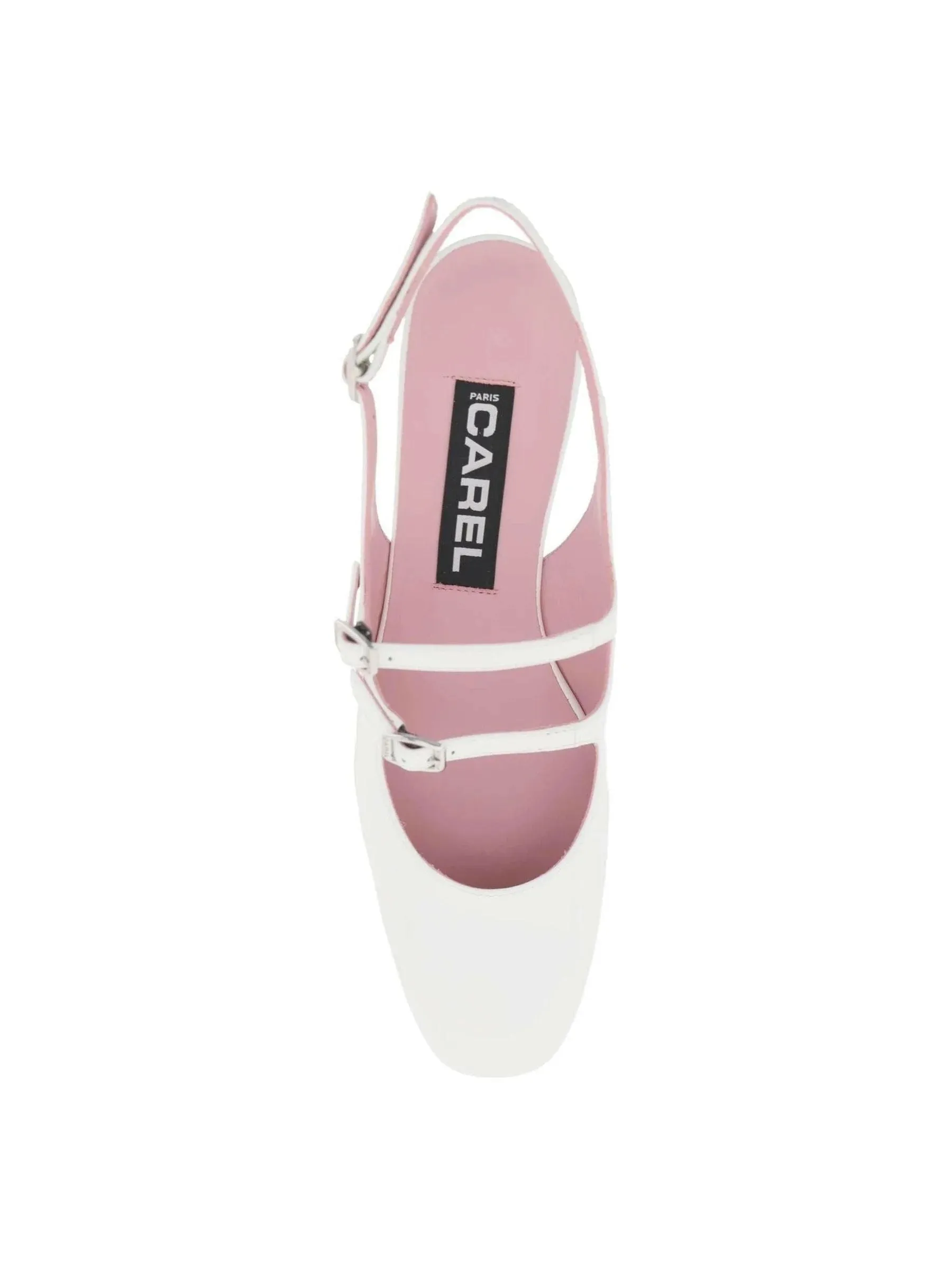 Pêche' Patent Slingback Shoes