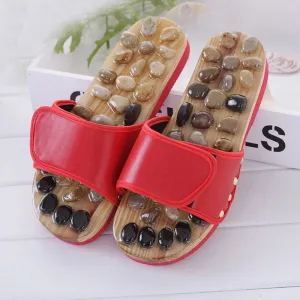 Pebble Stone Foot Massage Slippers