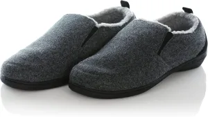 PowerStep Men's 2022 Archwear, House Shoes, Orthotic Slippers with Arch Support, Factory, 11