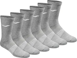 Saucony Men's RunDry Mesh Ventilating Comfort Fit Performance Crew Socks, Available in L-XL (3, 6, 12 Pairs)