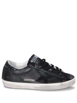 Superstar glitter black sneakers