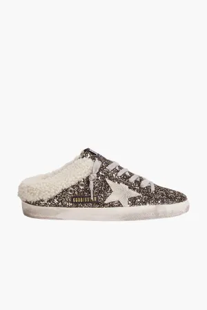 SUPERSTAR SABOT GLITTER SNEAKERS