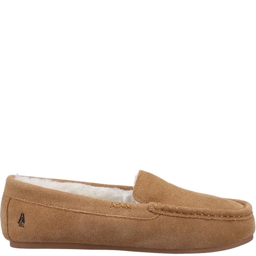 Tan Annie Mocassin Slippers