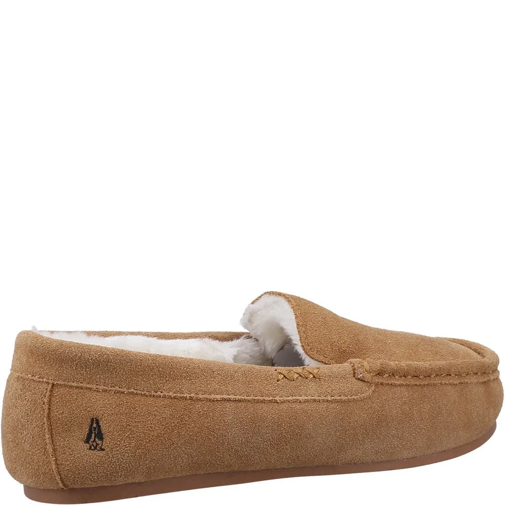 Tan Annie Mocassin Slippers