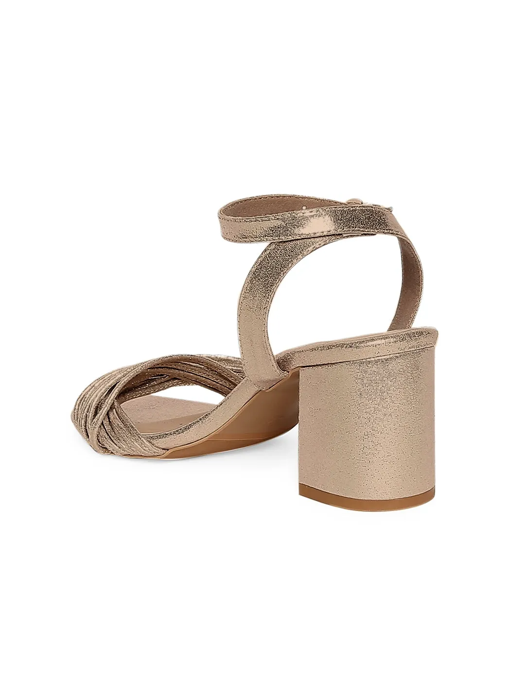 Tao Paris Dot 10006-01 Gold Patterned Heels