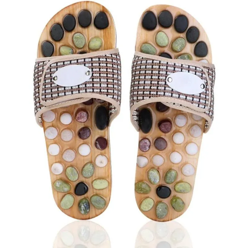 Velcro Massaging Slippers – Customizable Fit for Adjustable Foot